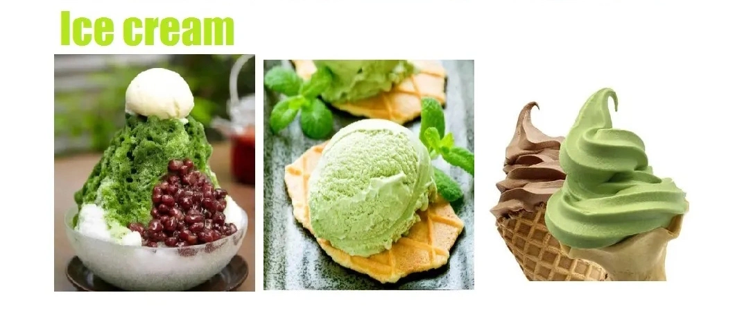 Matcha Flavored Ice Cream Powder for Soft or Hard Ice-Cream