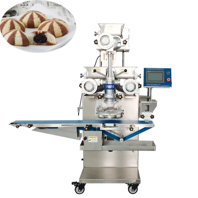 Automatische Maschine zum Verkrusten von Keksen mit doppelter Füllung